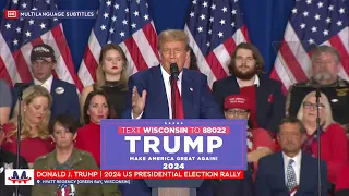 🇺🇸 Donald Trump | Full Speech at Rally in Green Bay, Wisconsin (Subtitles) [Multilanguage CC]