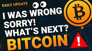 WE BOUNCED BUT I WAS WRONG! WHAT'S NEXT FOR BITCOIN? - 2023 BTC PRICE PREDICTION - BITCOIN ANALYSIS!