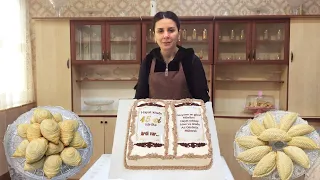 National sweets of our national holidayBadaburaŞekarburaI prepared a very nice book cake