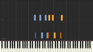 Moanin' (jazz standard) - Jazz piano solo tutorial