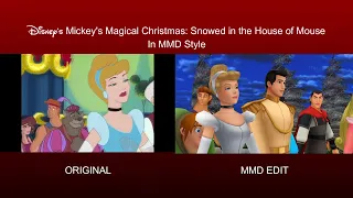 MMD Disney  - The Best Christmas of All(Comparison)