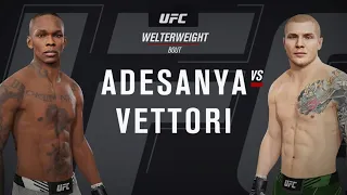 Israel Adesanya vs Marvin Vettori | The Rise of Adesanya | UFC 4