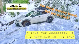 I Take My Lifted 2021 Crosstrek Sport Back Up The Mountain For Some Test Runs