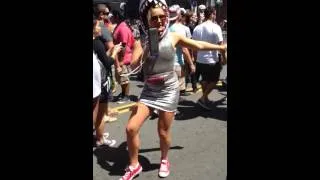 Sharknado 3 Girls Dancing ! at Comic-Con 2015