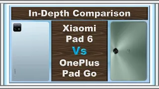 OnePlus Pad Go vs. Xiaomi Pad 6: Tablet Showdown!