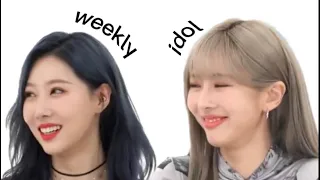 dreamcatcher being a mess on weekly idol