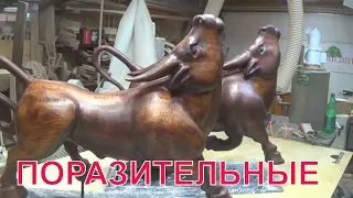 Что творит этот парень !!! ТАКОГО НЕ ВИДЕЛИ))) САМОДЕЛОКИ из дерева