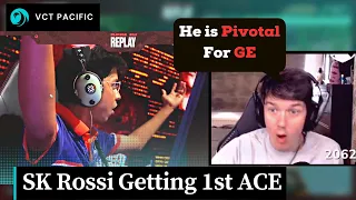 TL Sliggy Reacts To SK Rossi Getting ACE In VCT Pacific | GES VS GenG