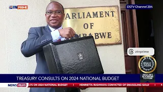 Treasury consultants on 2024 national budget.