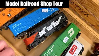 Model Railroad Shop Tour - Vintage Locomotives