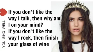 Dua Lipa - Blow Your Mind (Mwah) LYRICS