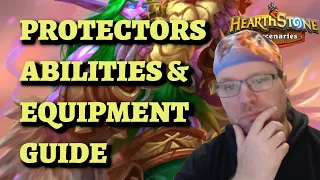 Protectors Abilities and Equipment Leveling Upgrading Guide (Hearthstone Mercenaries)