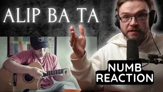 ALIP BA TA - NUMB - FINGER STYLE COVER | REACTION