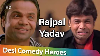 तू मरेगा नहीं ... तू सड़ेगा | Desi Comedy Heroes of Bollywood Rajpal Yadav | Phir Hera Pheri - Dhol