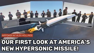 Our first look at America's HYPERSONIC HACM Missile