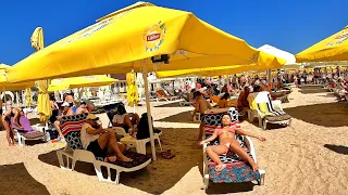 Romania Constanta Private and Public Beach View, Plaja Mamaia 2020 - Wonderful Beach