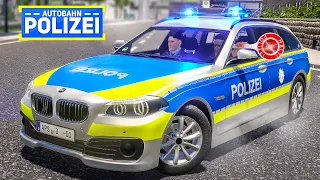 Gestohlenes Auto: Verfolgungsjagd am ersten Arbeitstag | AUTOBAHNPOLIZEI SIMULATOR 3