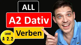 German Dative Verbs | ALL A2 Level Dative Verbs | YourGermanTeacher