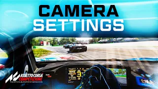 My Camera Settings On Assetto Corsa Competizione