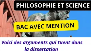 Methode en philosophie : voici des arguments sur Philosophie et Science