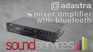 Adastra A2 2 x 100W 2 Zone Mixer Amplifier