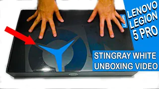 Lenovo Legion 5 PRO STINGRAY WHITE Unboxing Video