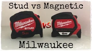 Обзор рулетки MILWAUKEE STUD vs MAGNETIC