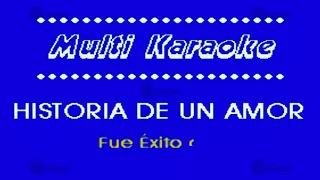 Historia De Un Amor - Karaoke