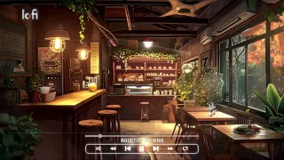 Coffee shop to relax on rainy days 🎧 Music to make you feel safe and peaceful 🎶 Chill lo-fi mix