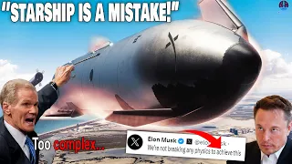 NASA engineer: "Starship is a mistake". Elon Musk reacts...