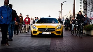 Mercedes GTs Fast Acceleration !!!! Loud Sound V8