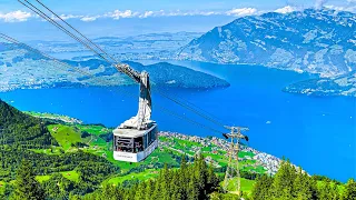 Klewenalp has the most breathtaking Lake Lucerne views 🇨🇭 Switzerland 4K