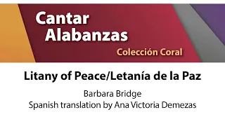 Litany of Peace/Letanía de la Paz [Official Sheet Music] [OCP Choral Review]