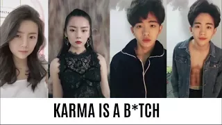 KARMA IS A B*TCH 抖音 - Boys and girls compilation