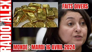 Les lingots d'or saisis chez la maire d'Avallon seraient des faux: Faits Divers Monde 16/04/2023