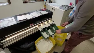 DTF cutter plotter for images printed on  DTF film  and sublimation paper XY directions @ high speed