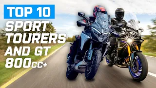 Top 10 Sports Tourer & GT Motorcycles of 2022 [800cc +]