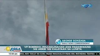 VP Robredo, pinangaunahan ang 121st Independence Day Rites sa Rizal Park