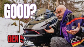 The BAD & the GOOD! - 2023 Gen 5 Ski Doo Renegade XRS 850 overview/walk around.