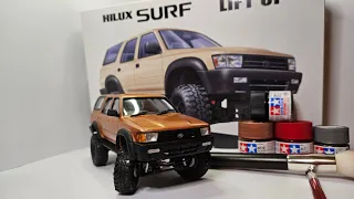 AOSHIMA - 1/24 LIFTED TOYOTA HILUX SURF BUILD