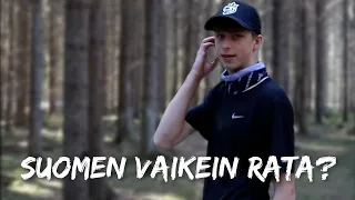 Kierros Lohjan uudella radalla! | Kantarelli Disc Golf Park