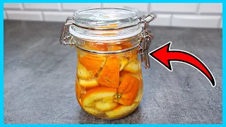 You will NEVER throw away ORANGE PEEL again! DIY cleaner. Home tricks