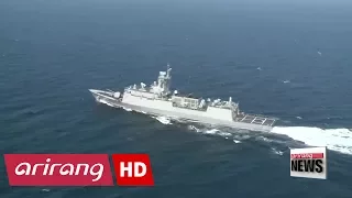 S. Korea's navy and air force hold large-scale drills