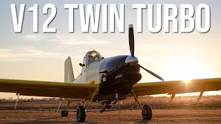 Meet The V12 Twin Turbo Diesel Crop Duster