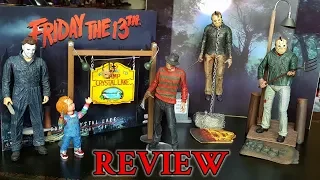 NECA CRYSTAL LAKE ACCESSORY PACK REVIEW. FRIDAY THE 13TH.