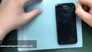 Guía del cambio de pantalla para el móvil Samsung j5 2017