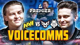 Тимспик NAVI vs Heroic, G2 на BLAST Premier Fall Groups 2023