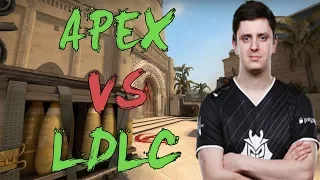 CSGO: POV G2 apEX vs LDLC (44/26) mirage @ ESL Pro League Season 7 EU