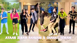 Ayaan Zubair and Chahat Tewani on Instagram Reels 💖😍 // *cute moments*