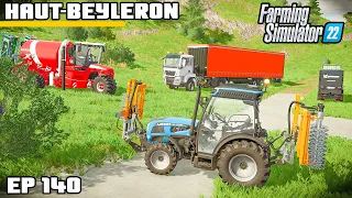 BIG VINEYARD EXPANSION + PREPRUNING | Farming Simulator 22 - Haut-Beyleron | Episode 140